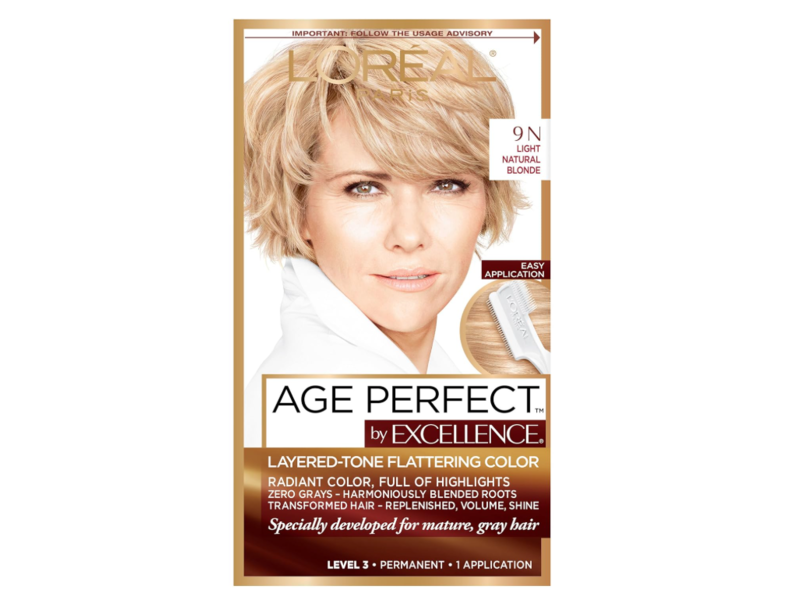 L'Oreal Paris Age Perfect Permanent Hair Color, 9N Light Natural Blonde_img_2