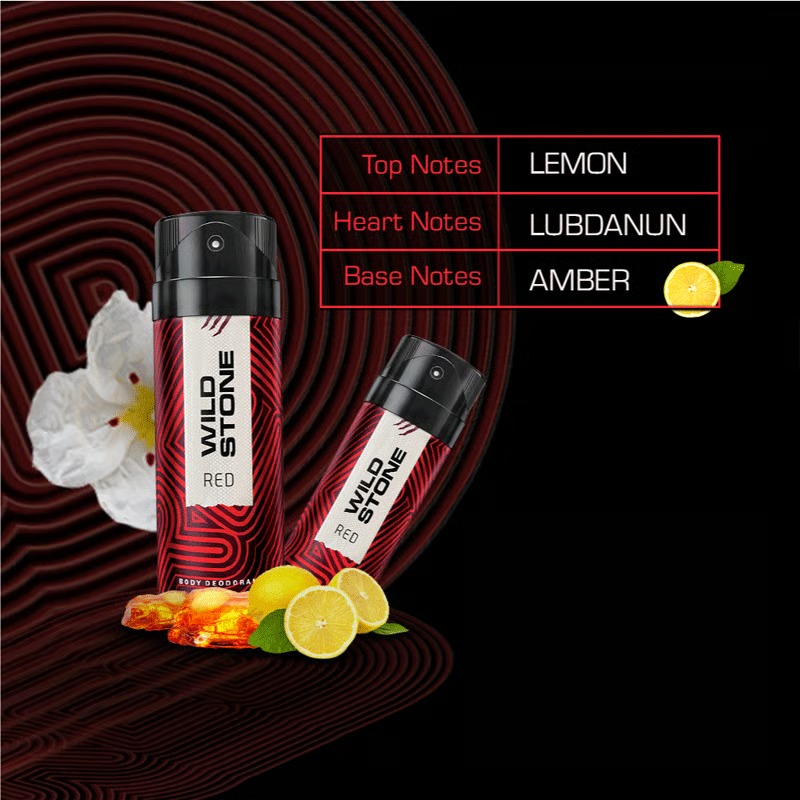 Wild Stone Deodorant Body Spray 150ml - Red_img_1