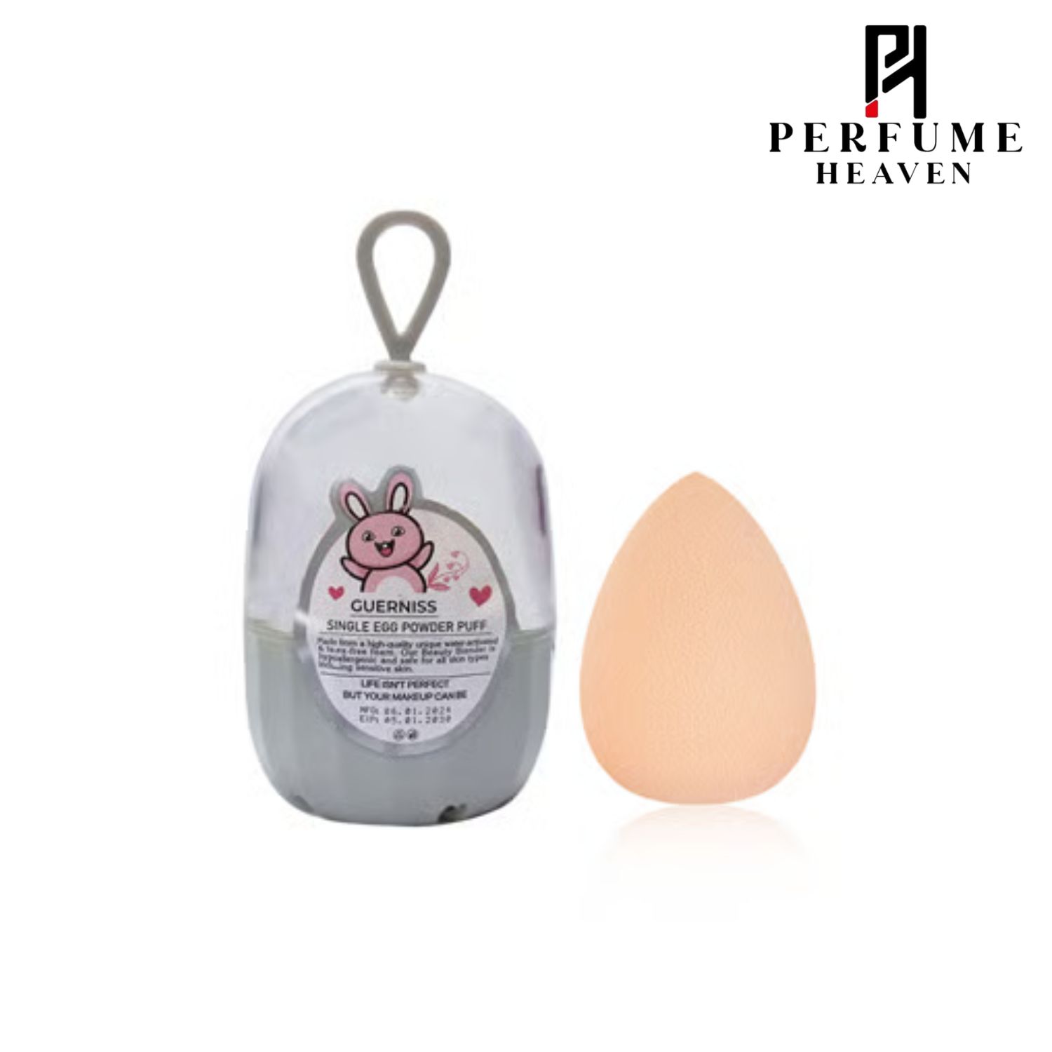 Guerniss Single Egg Powder Puff Tear Drop - Beige_img_0