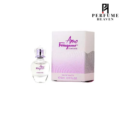 Salvatore Ferragamo Amo Flowerful Perfume Eau De Toilette Mini 5ml_img_0