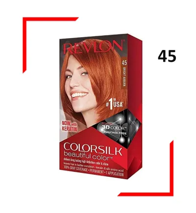 Revlon Hair Color Silk - 45 Bright Auburn_img_0