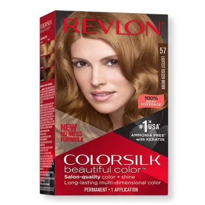 Revlon Colorsilk Hair Color Lightest Golden Brown 57_img_0