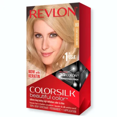 Revlon ColorSilk Beautiful Color 80 Light Ash Blonde_img_0