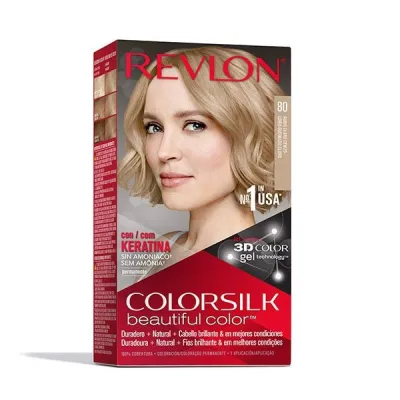 Revlon ColorSilk Beautiful Color 80 Light Ash Blonde_img_2