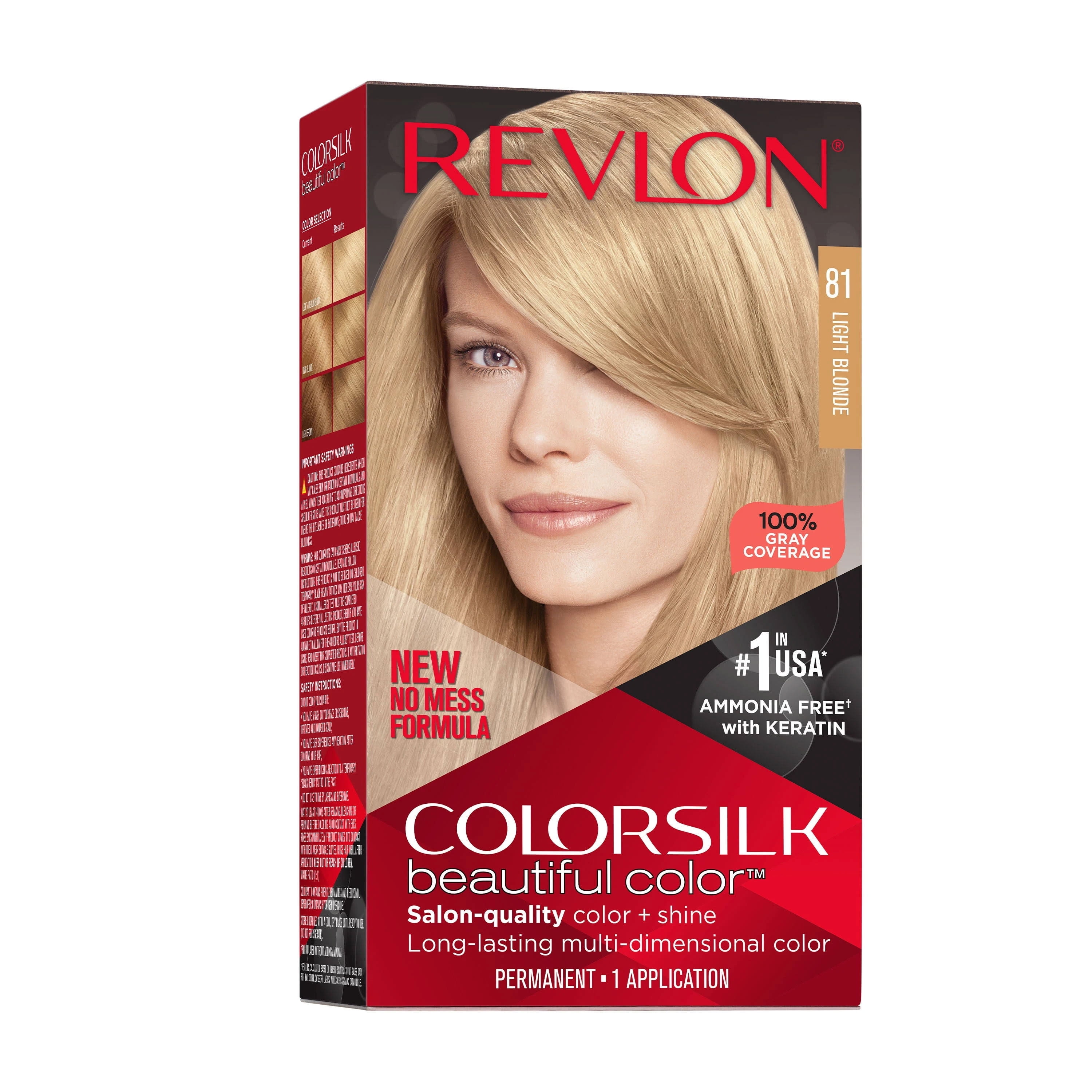 Revlon Colorsilk Beautiful Color – 81 Light Blonde