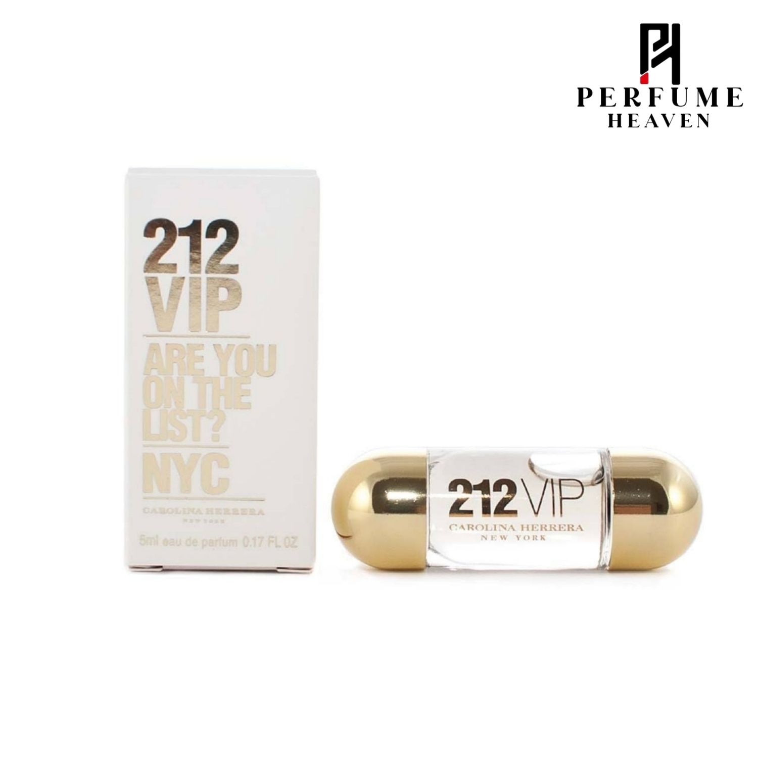 Carolina Herrera 212 VIP Are You On The List NYC Eau De Parfum For Her Mini 5ml