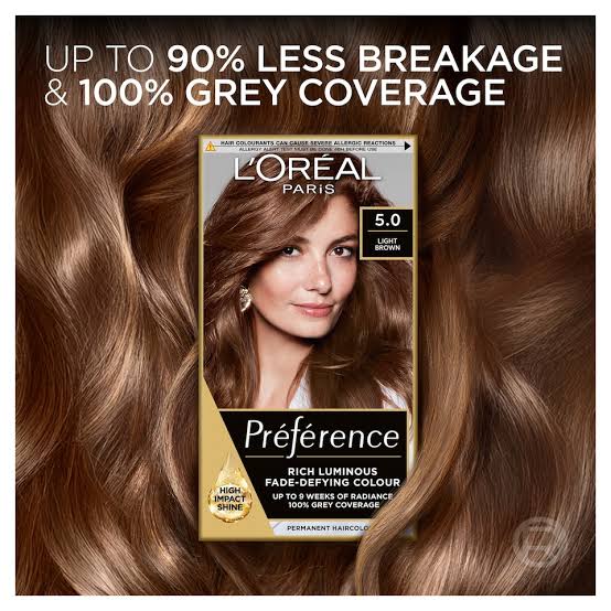Loreal Hair Color Preference - 5.0 Light Brown_img_2