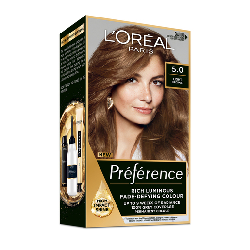 Loreal Hair Color Preference - 5.0 Light Brown_img_0