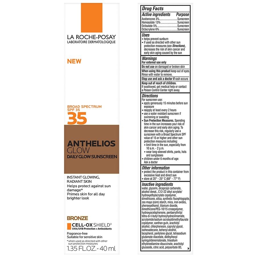 La Roche-Posay Anthelios Glow Daily Sunscreen SPF 35 40ml_img_1