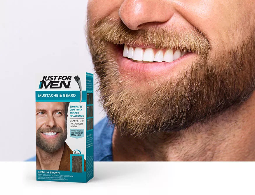 Just for Men Color Gel Mustache & Beard M-35 Medium Brown_img_1