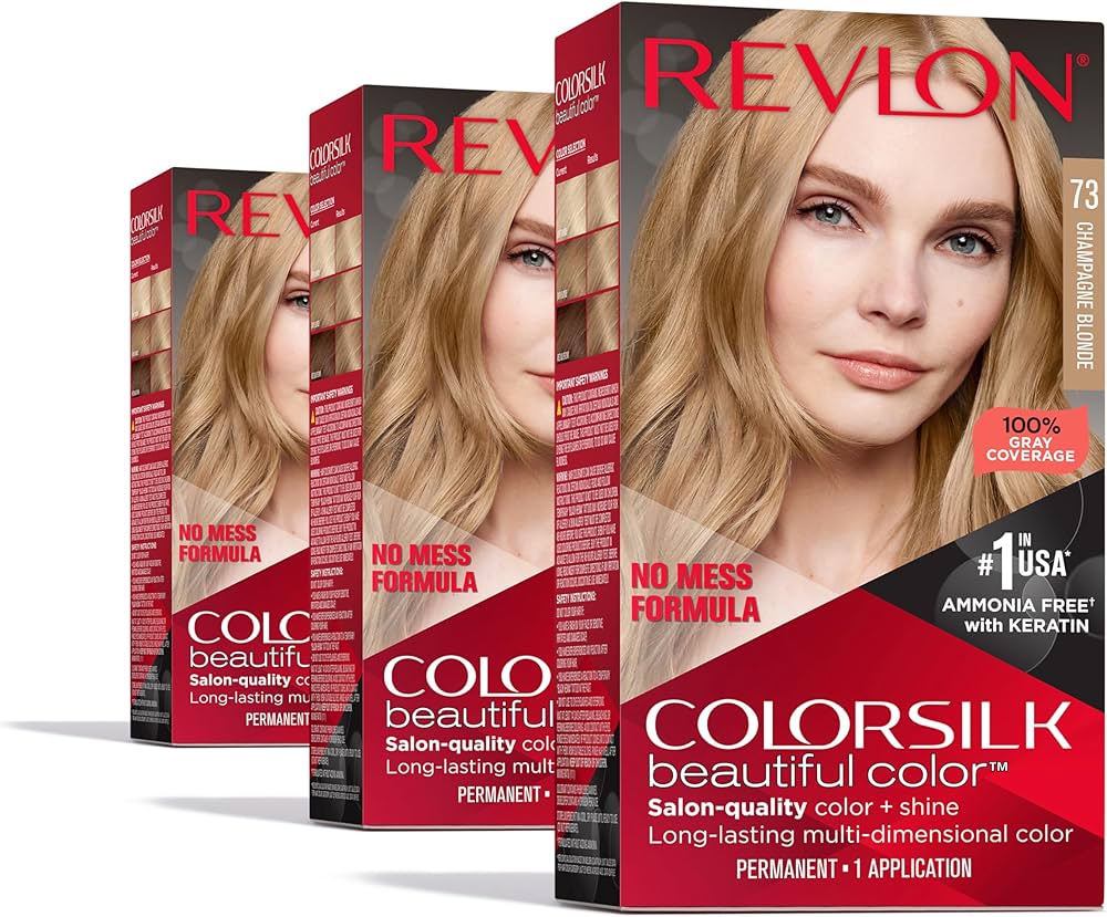 Revlon Colorsilk Beautiful Hair Color 73 Champagne Blonde_img_1