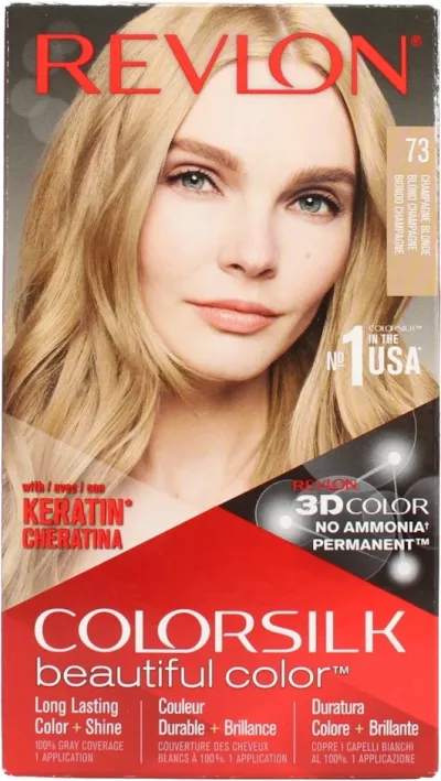 Revlon Colorsilk Beautiful Hair Color 73 Champagne Blonde_img_2