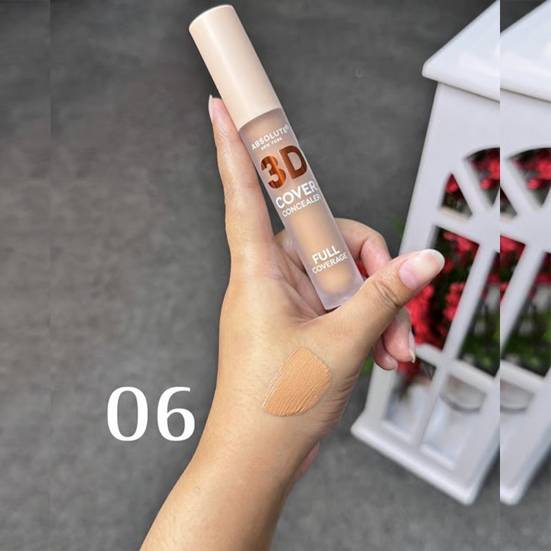 Absolute New York 3D Full Cover Concealer 5.5ml - MFDC06 Peachy Tan_img_1