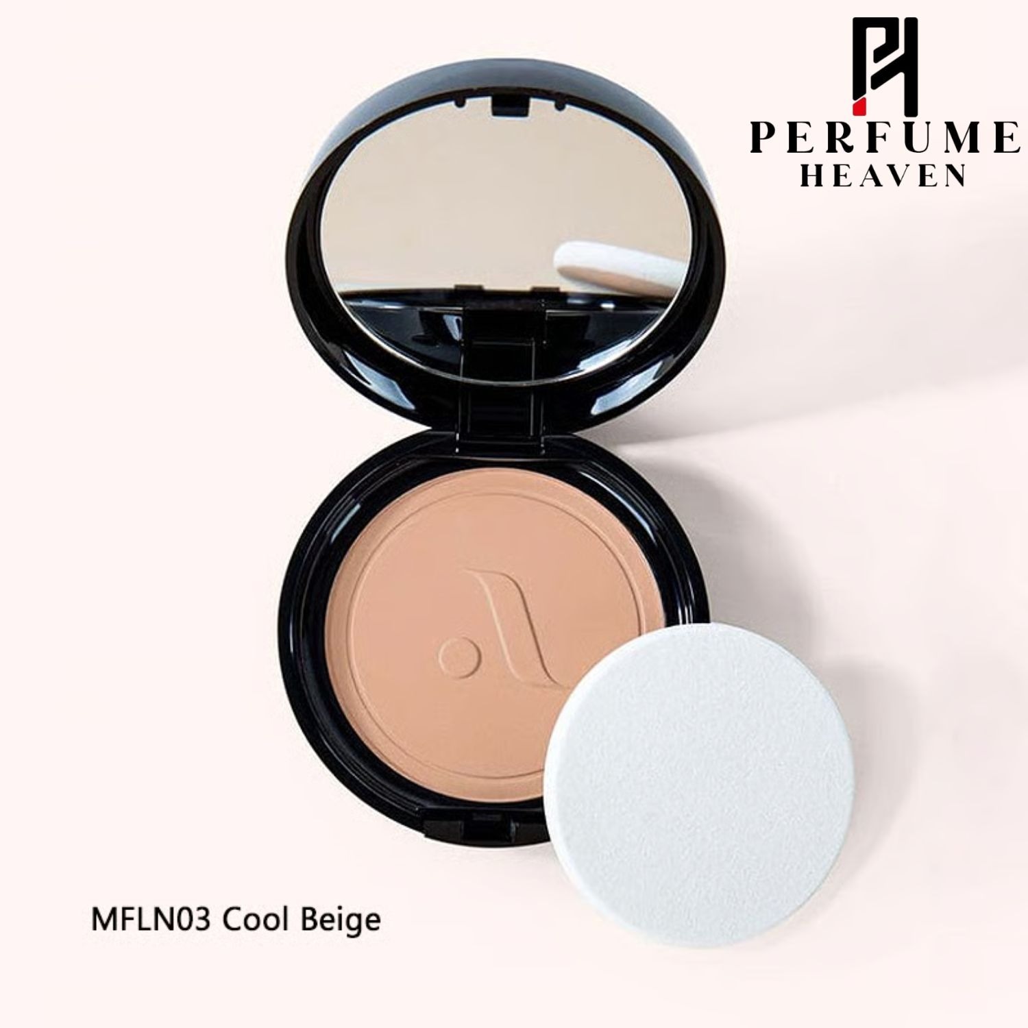 Absolute Locked-In Silky Matte Finish Medium Coverage Smoothing Powder Foundation - MFLN03 Cool Beige