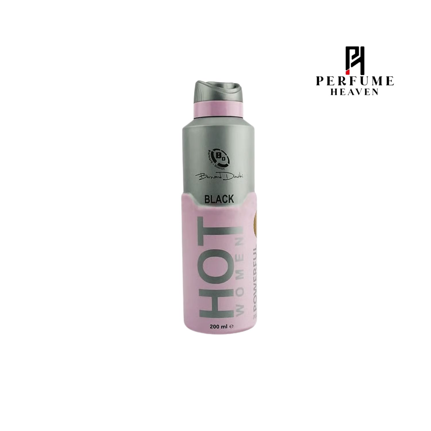 Bernard Dimitri Hot Black Powerful Perfumed Body Spray For Women 200ml_img_0