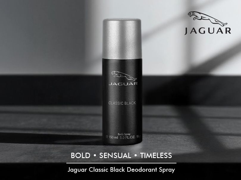 JAGUAR CLASSIC BLACK BODY SPRAY 200ML