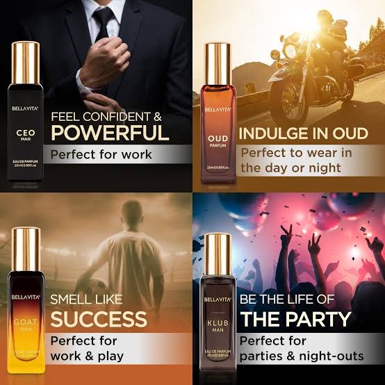 Bella Vita Luxury Perfume Gift Set For Men (20 Ml X 4)_img_2