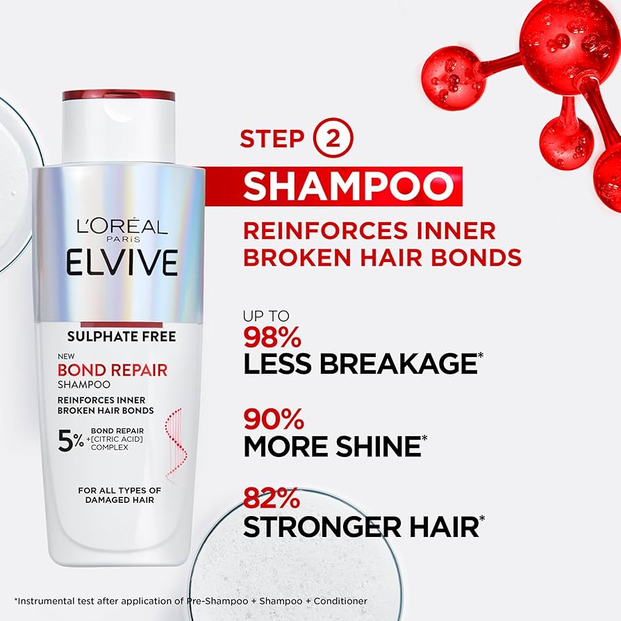 L’Oréal Paris Elvive 5% Bond Repair Shampoo 200ml