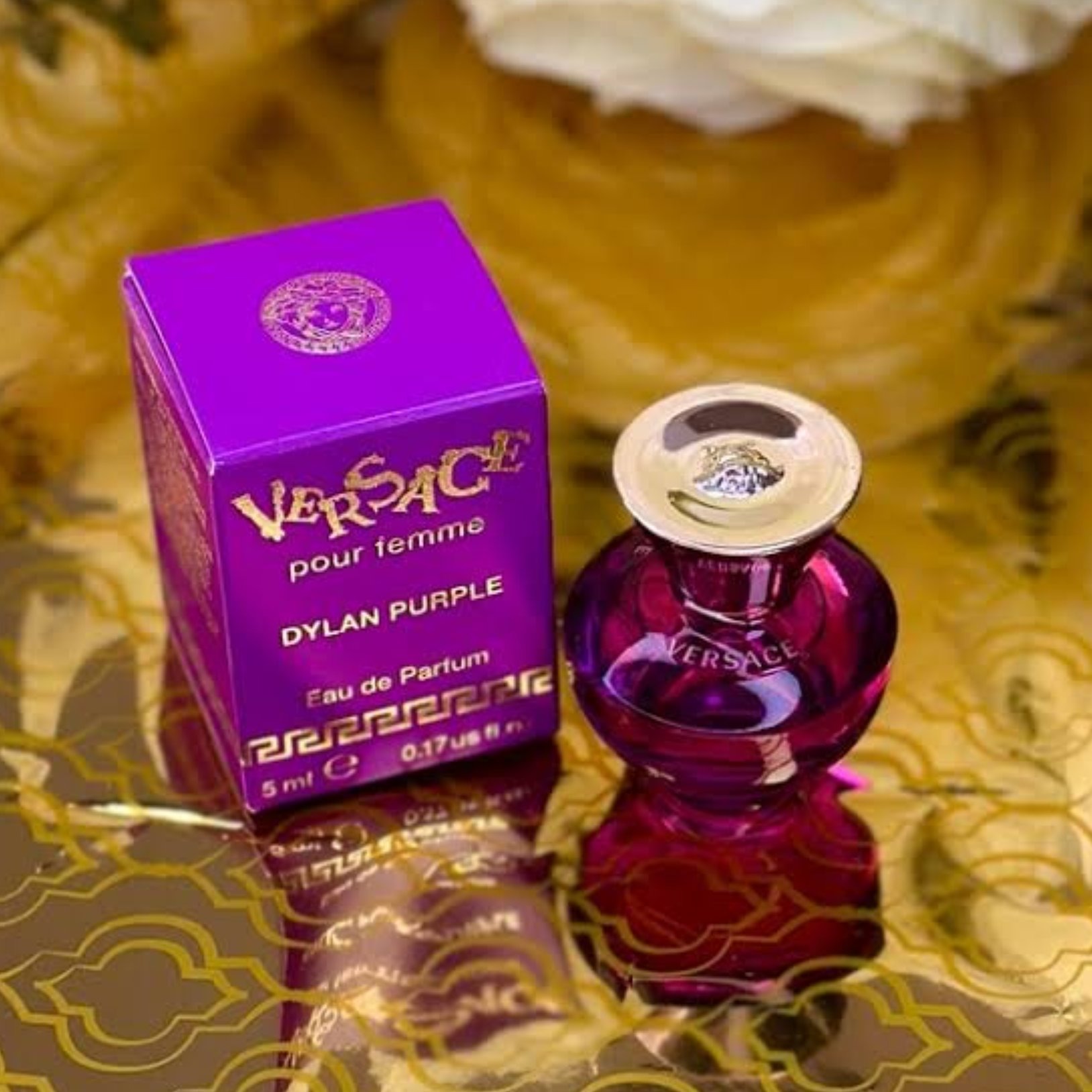 Versace Dylan Purple Pour Femme Eau De Parfum Mini 5ml_img_1