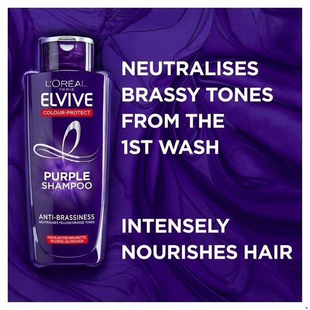 L’Oreal Elvive Colour Protect Anti-Brassiness Purple Shampoo 200ml_img_1