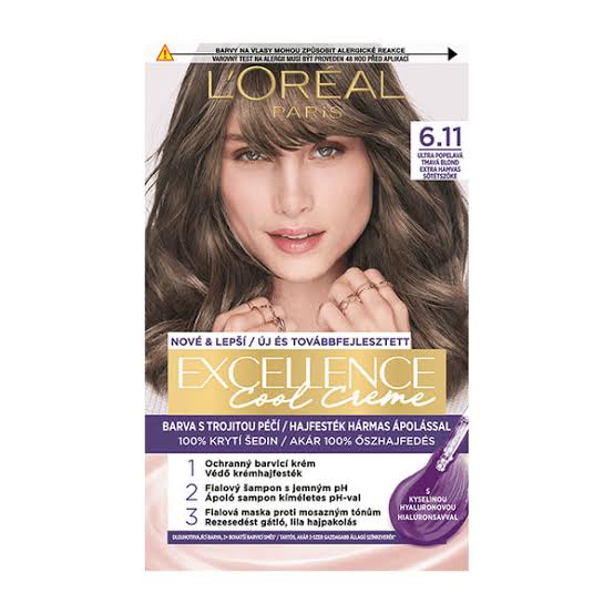 L'Oreal Paris Exellence Hair Colour Creme 6.11 Ultra Ash Dark Blonde_img_1