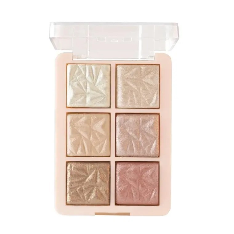 Mars Cosmetics Glowzilla 6 Colour Highlighter Palette #02 (12gm)_img_1
