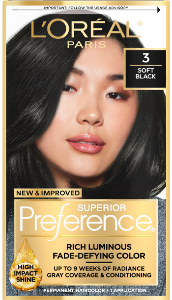 L'Oreal Paris Superior Preference Permanent Hair Color 3 Soft Black_img_2