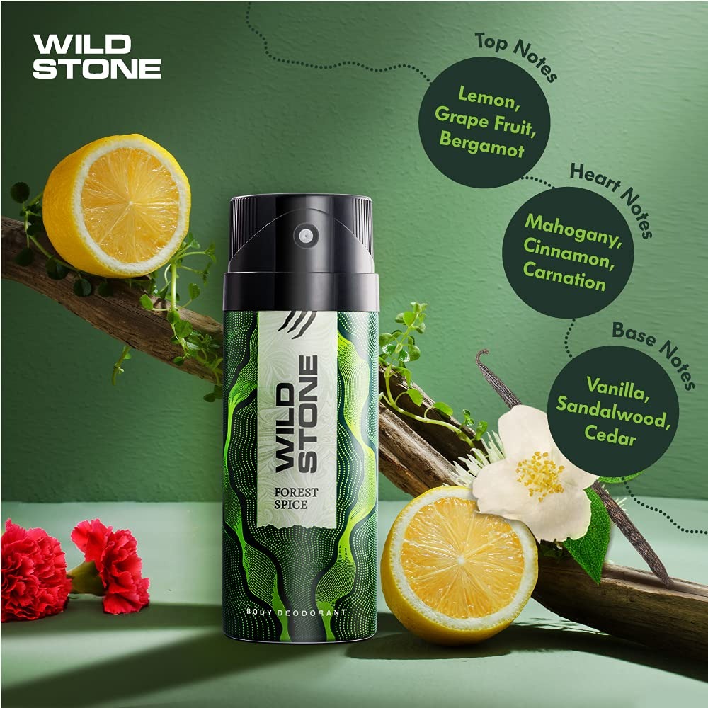 Wild Stone Deodorant Body Spray 150ml - Forest Spice_img_1