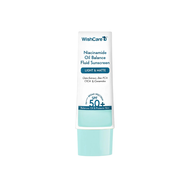 WishCare Niacinamide Oil Balance Fluid Sunscreen Spf 50+ Pa+++ 50ml_img_1