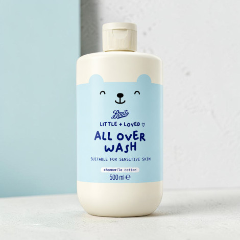 Boots Little + Loved All Over Wash Suitable for Sensitive Skin 500ml_img_0
