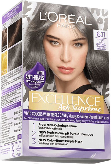 Loreal Excellence Ash Supreme 6.11 Smoky Ash_img_1