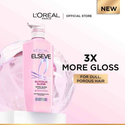 L'Oreal Elseve Glycolic Gloss Extra Gloss Shampoo 620ml_img_1