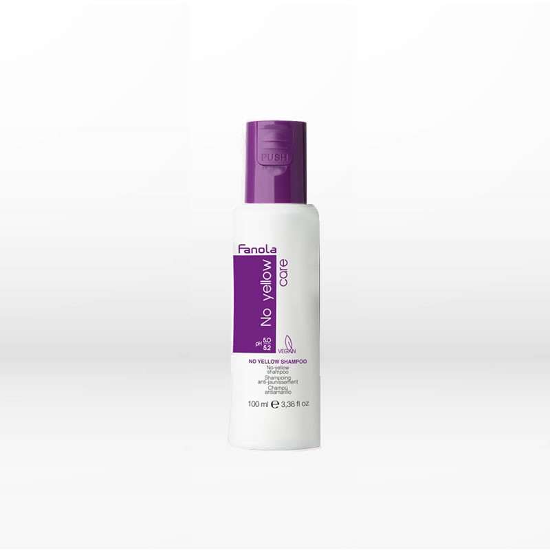 iFanola No Yellow Purple Shampoo, Anti-Brass Hair Toner, Travel Size 100ml_img_0
