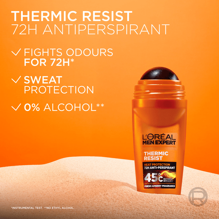 L’Oreal Men Expert New Thermic Resist 48H Roll On Anti-Perspirant Deodorant 50ml (UK)_img_0