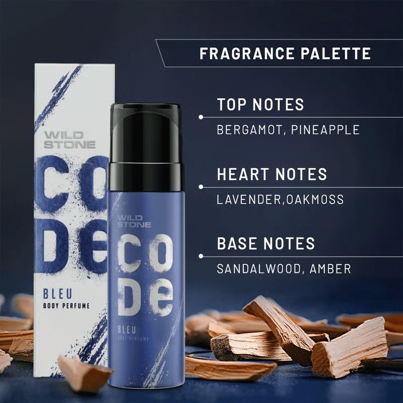 Wild Stone Code Bleu Fine Fragrance 120ml_img_1