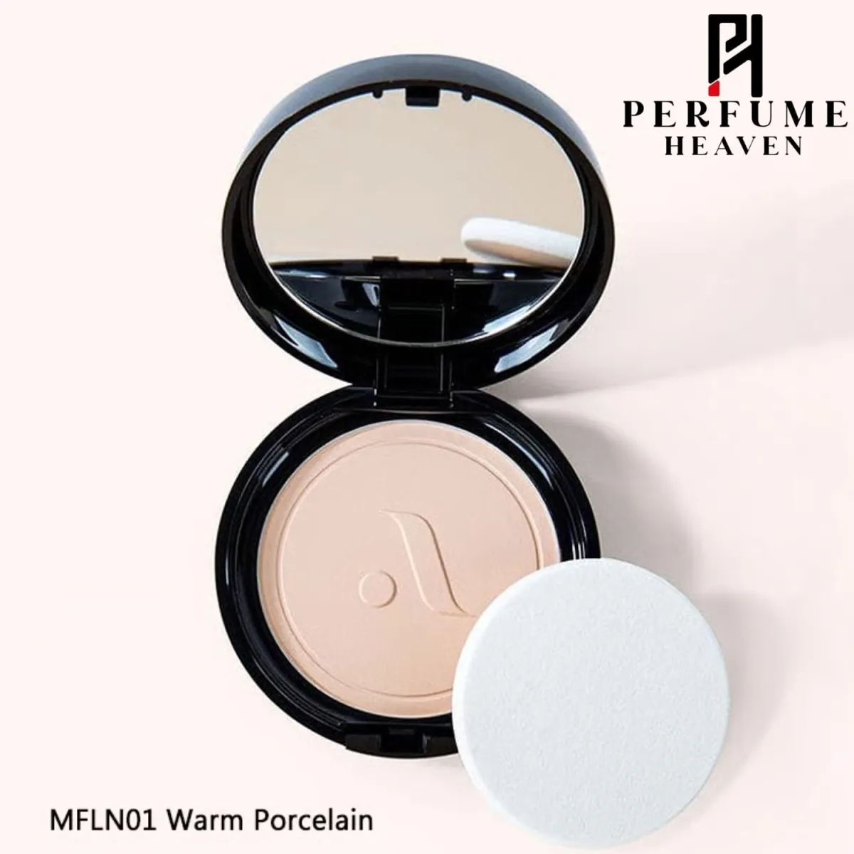 Absolute Locked-In Silky Matte Finish Medium Coverage Smoothing Powder Foundation - MFLN01 Warm Porcelain