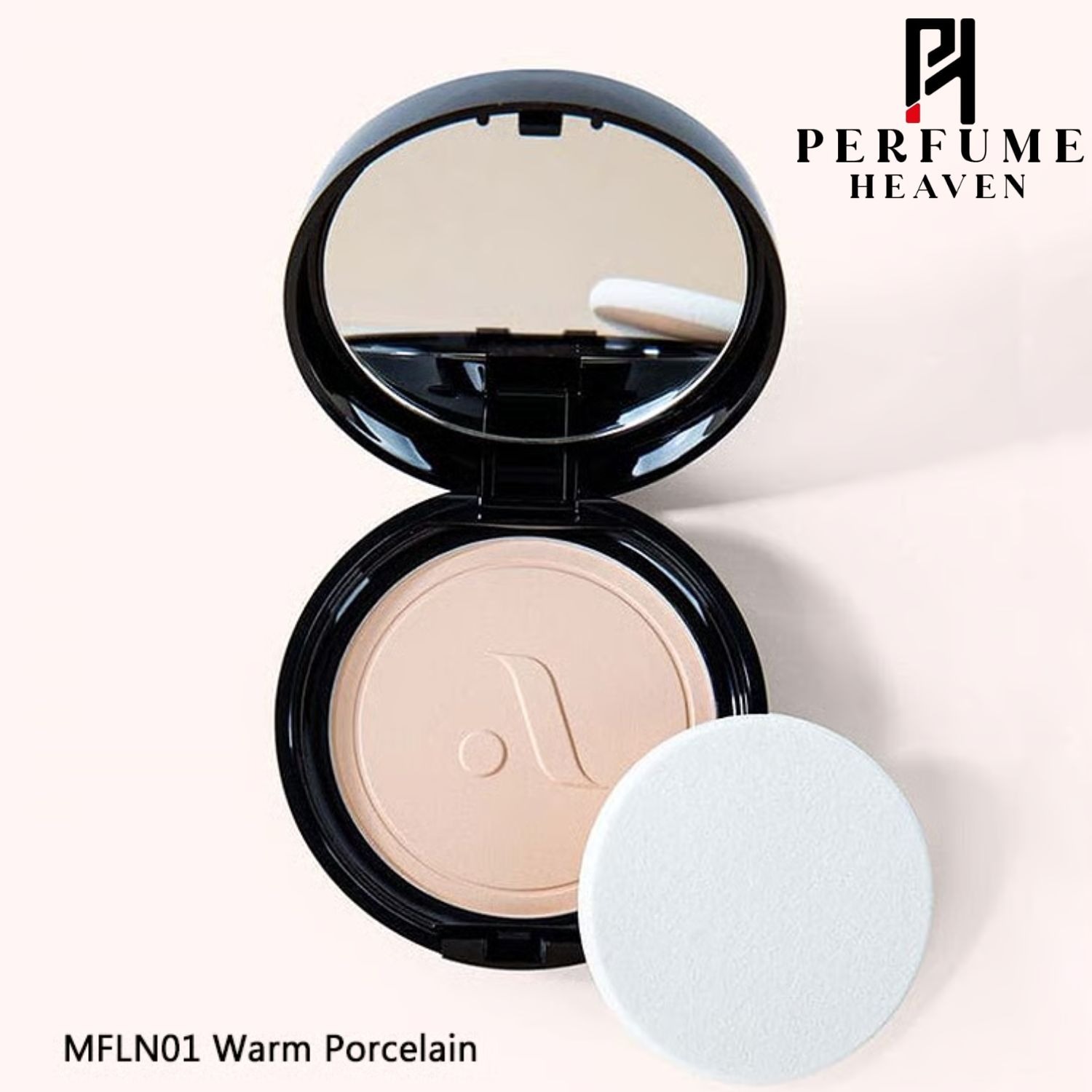 Absolute Locked-In Silky Matte Finish Medium Coverage Smoothing Powder Foundation - MFLN01 Warm Porcelain_img_0