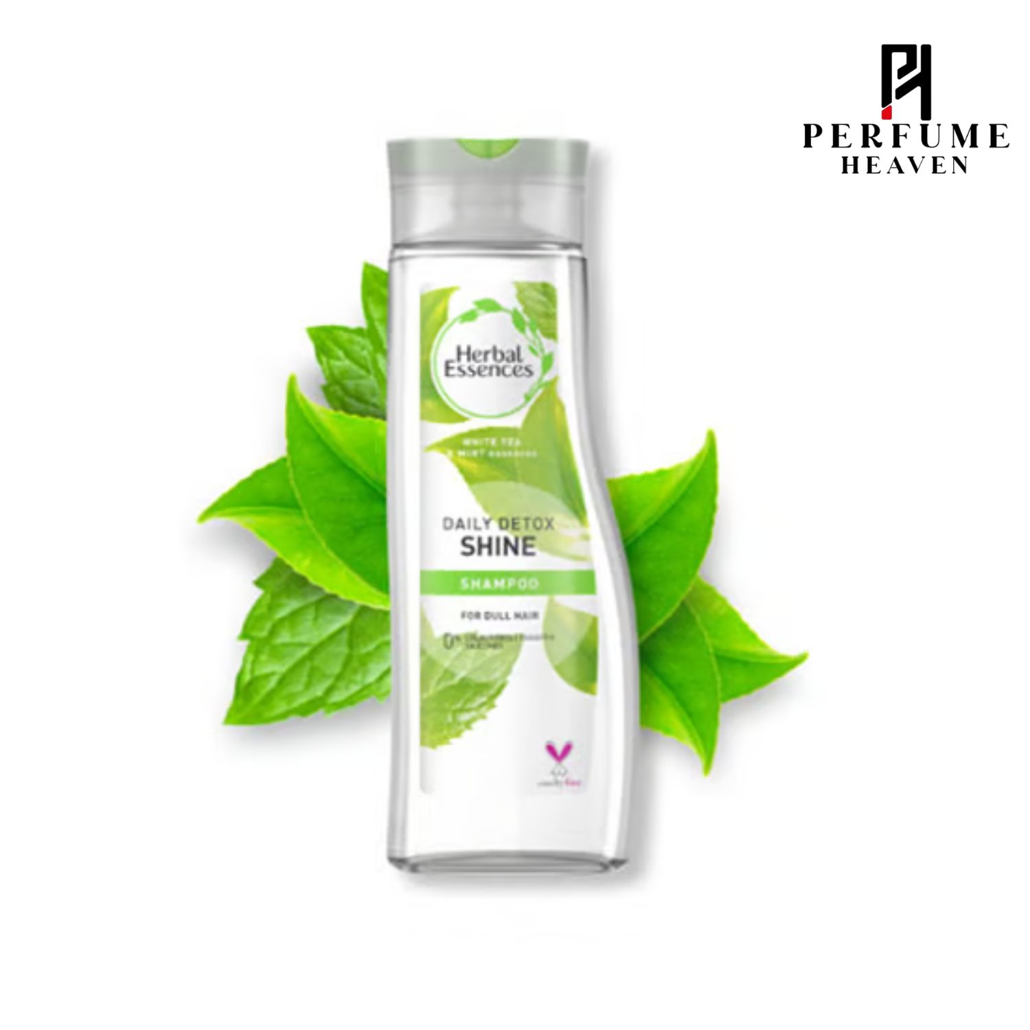 Herbal Essences Daily Detox Shine Shampoo With White Tea & Mint Essences For Dull Hair 400ml