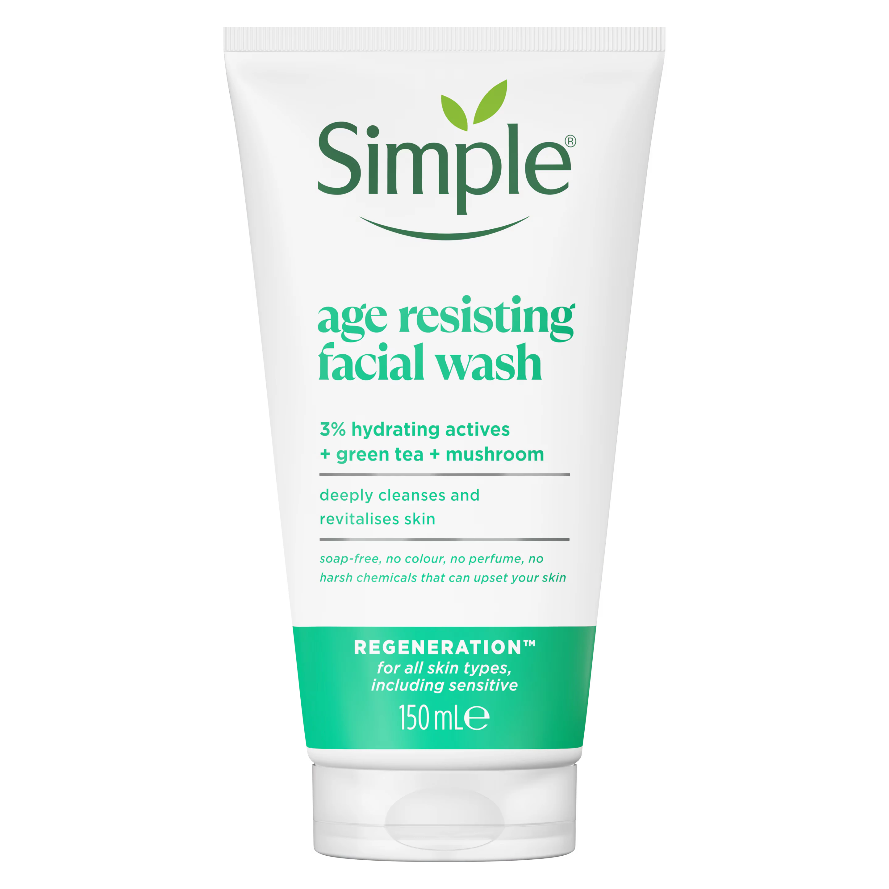 Simple Age Resisting Facial Wash 150ml_img_0