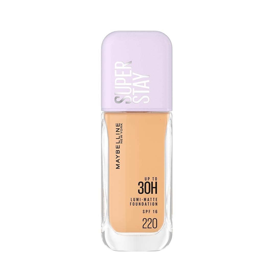 Maybelline New York Super Stay Lumi-Matte Foundation Makeup Shade - 220