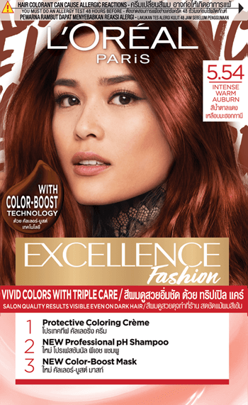 Loreal Paris Excellence Fashion Hair Color 5.54 Intense Warm Auburn_img_0