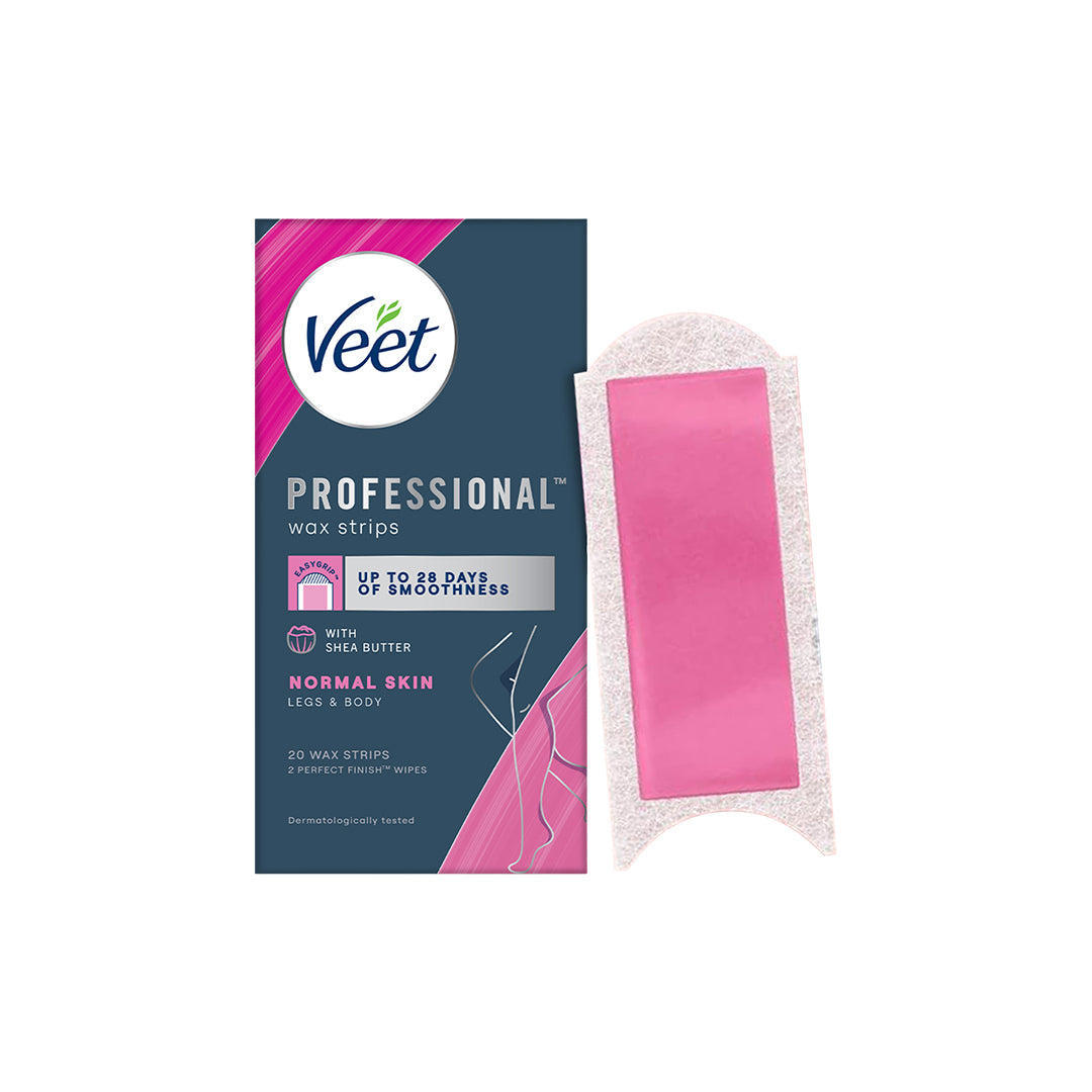 Veet Wax Strips For Normal Skin - Pack Of 20_img_0