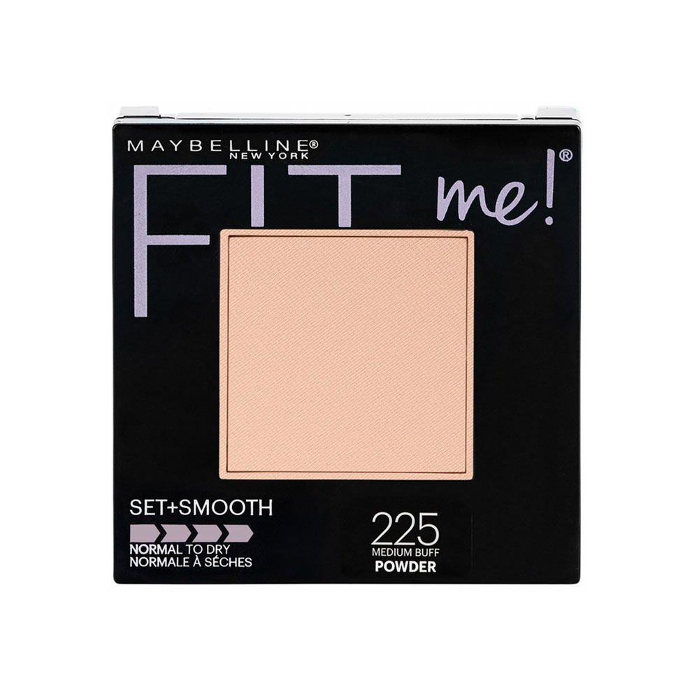 Maybelline Fit Me Set+Smooth Pressed Powder - Medium Buff 225