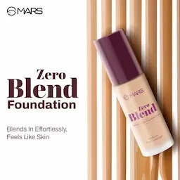 Mars Cosmetics Zero Blend Weightless Foundation #07 Caramel Glow (30ml)_img_1