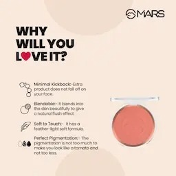 Mars Cosmetics Flush of Love Face Blusher #03 (8gm)_img_1