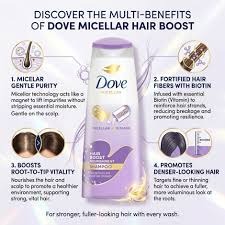 Dove Micellar Hair Boost Nourishment Shampoo 330ml_img_1