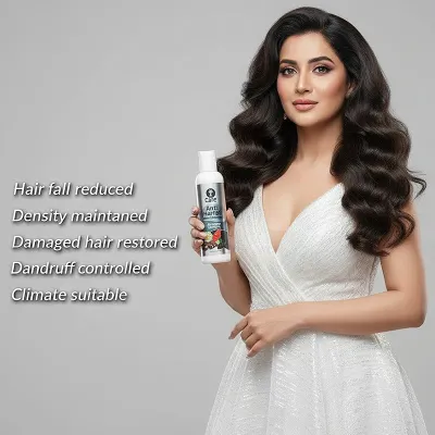 Ujjwala Care Anti Hairfall Herbal Shampoo 100ml_img_1