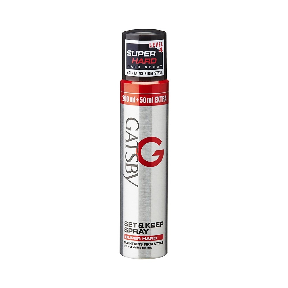 Gatsby Set & Keep Hair Spray Super Hard 66ml_img_1