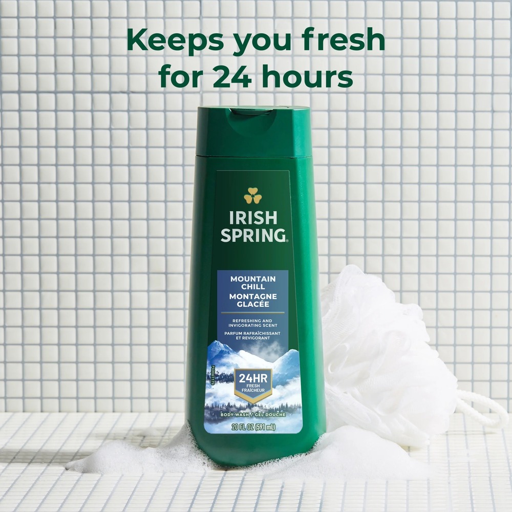 Irish Spring Mountain Chill Body Wash for Men 591ml_img_0
