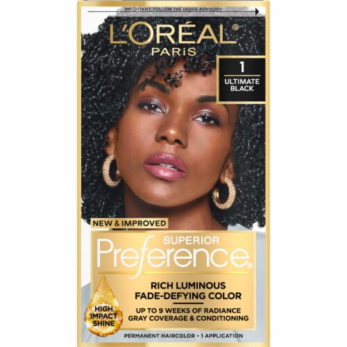 L'Oreal Paris Superior Preference Permanent Hair Color 1 Ultimate Black_img_0